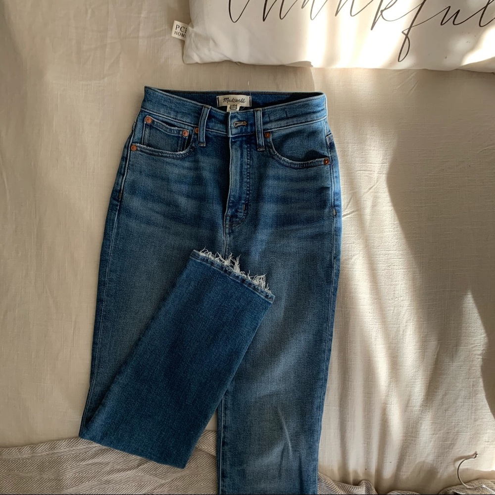 NEW Madewell slim demi-boot jeans